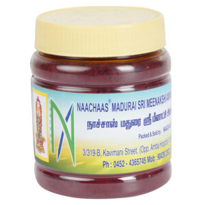 Naachaas® Madurai Sri Meenakshi Thazhampoo Kumkum Maroon Color - 100gms